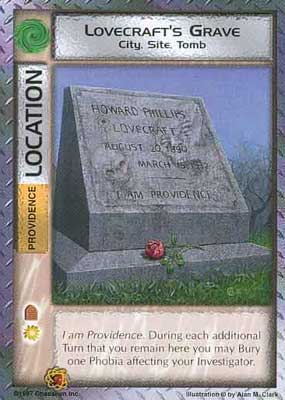 Lovecraft's Grave 
